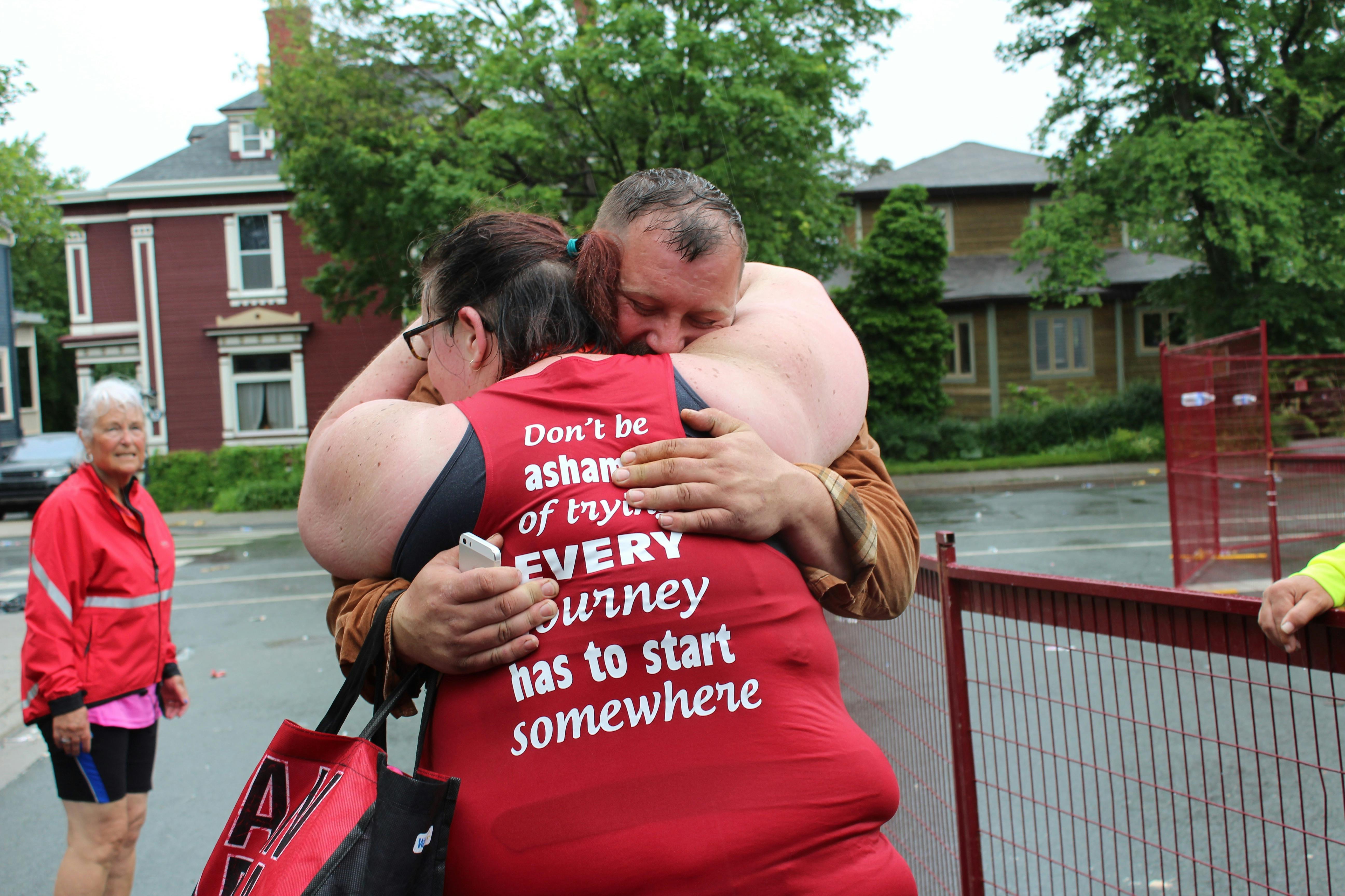 VIDEO: Labrador City woman finishes Tely 10 race after losing 100