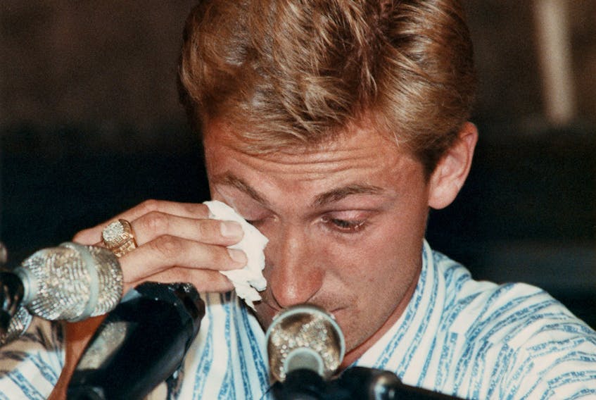 Wayne Gretzky’s trade from the Edmonton Oilers to the Los Angeles Kings was memorable.