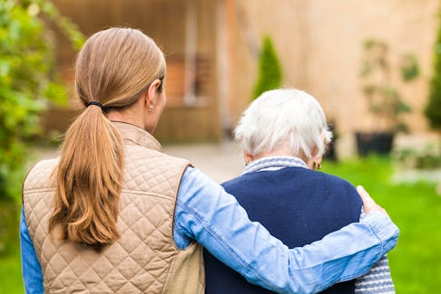 A new report suggests more and more family members looking after loved ones with dementia are suffering distress, anger and depression. — Stock photo