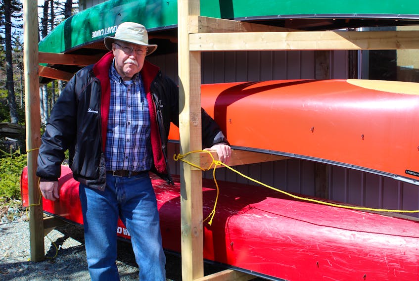 Herman Perry is nearly prepared for this summer’s adventure, as he is putting the final touches on a planned canoe trip along the old voyageur lines travelled by fur traders.