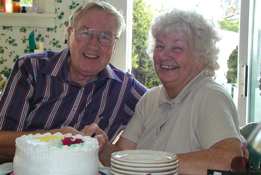 Dr. Norman Lush with his beloved wife Greta, who predeceased him.