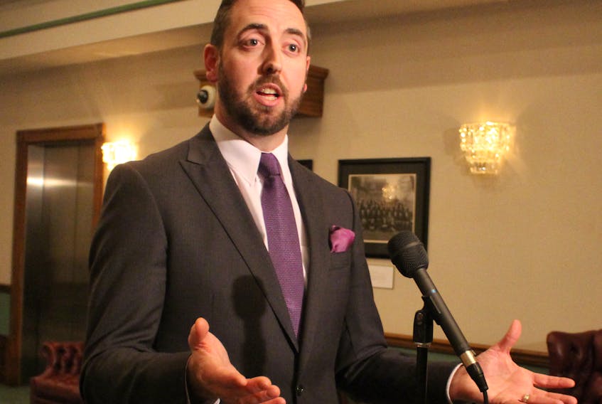 Justice and Public Safety Minister Andrew Parsons acknowledges there is a space crunch at HMP and says they’d like to be able to offer more training and therapy at the aging facility. — Telegram file photo