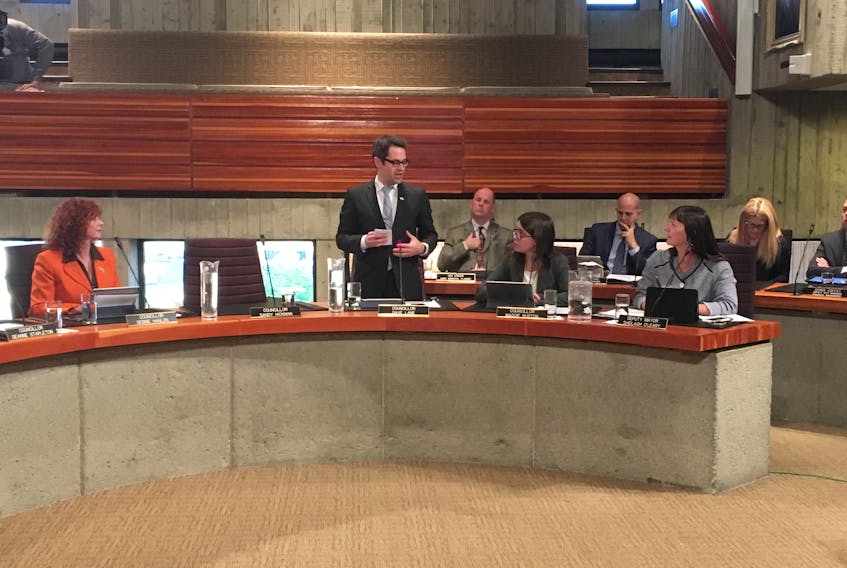 Coun. Dave Lane offers his encouragement for planned committee changes by St. John’s city council. In addition to committee changes, portfolios were revealed, with Lane taking a lead in finance and administration.