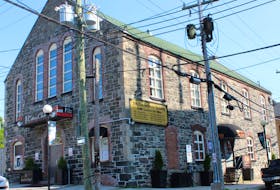 Civic No. 16 Queen Street in downtown St. John's was once a church, among other things, and is now a strip club and sports bar.