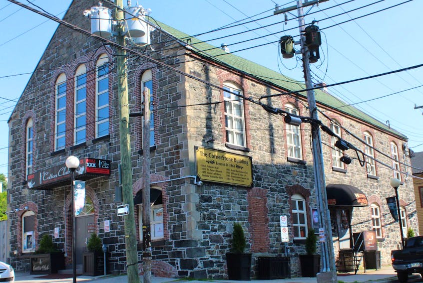 Civic No. 16 Queen Street in downtown St. John's was once a church, among other things, and is now a strip club and sports bar.