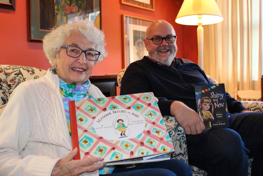 Bernice Morgan and Robert Chafe share several coincidences as they both release their first-ever children’s books.