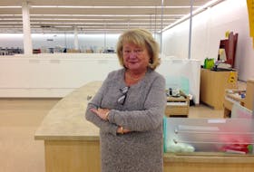 After working at the Sears department store in St. John’s for 35 years, Patsy Whalen of Paradise worked her last shift Monday, when the store closed its doors for the last time.