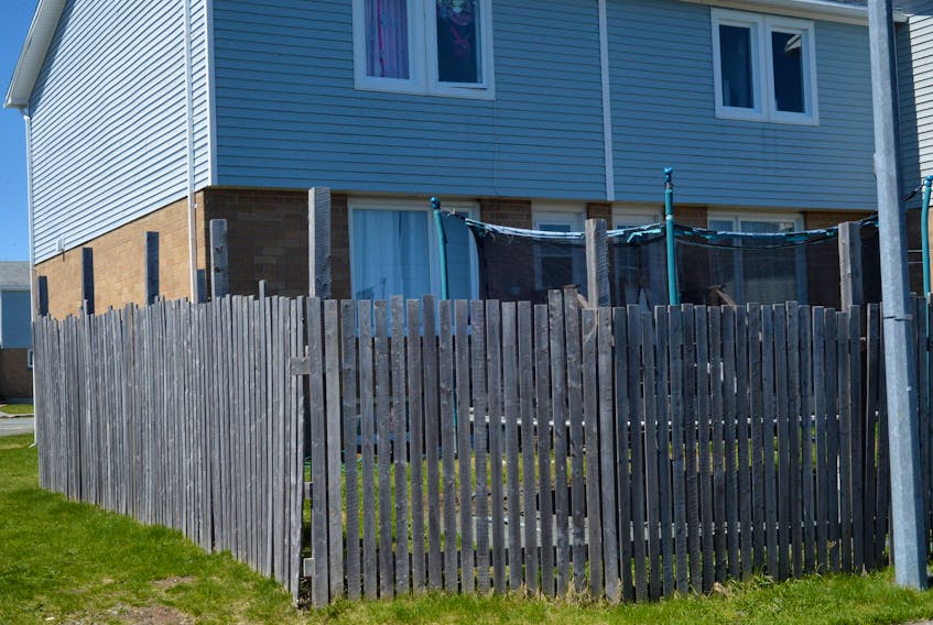 Newfoundland and Labrador Housing Corp. (NLHC) tenant Hollie DeLacey is voicing concerns about not being able to have a swimming pool or trampoline in her back garden. She did have a fence erected to take care of safety concerns put forth by the NLHC, she said.