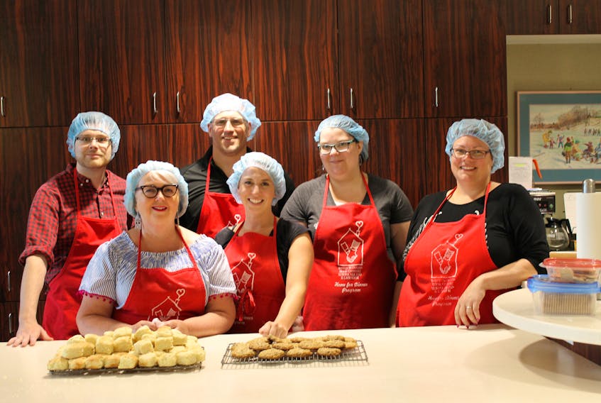The NLCU marketing team spent an evening in the summer baking cookies and tea biscuits for the visitors of Ronald McDonald House.