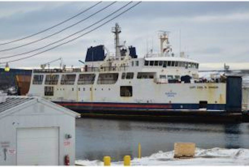 The provincial ferry MV Earl Winsor.