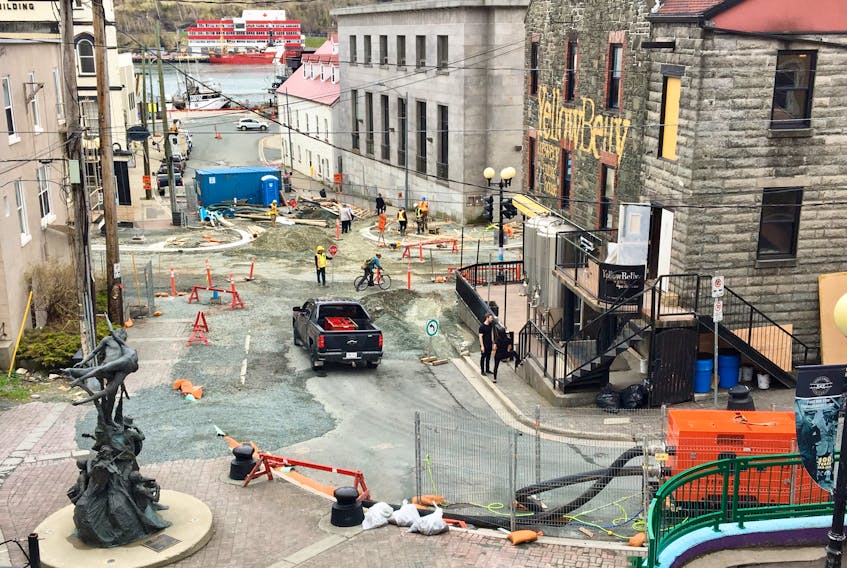 Phase 2 work on infrastructure upgrades for Water Street in downtown St. John’s is almost over, and local businesses say that’s good news.