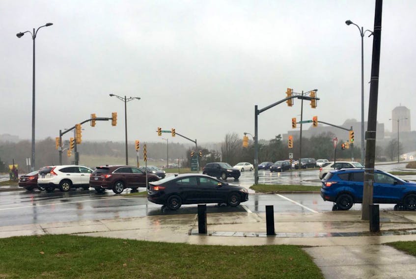 One of many recommendations in a city-commissioned Memorial University-area traffic study was to construct a roundabout at the busy Prince Philip Drive-Allandale Road intersection, but the suggestion was stalled by council.