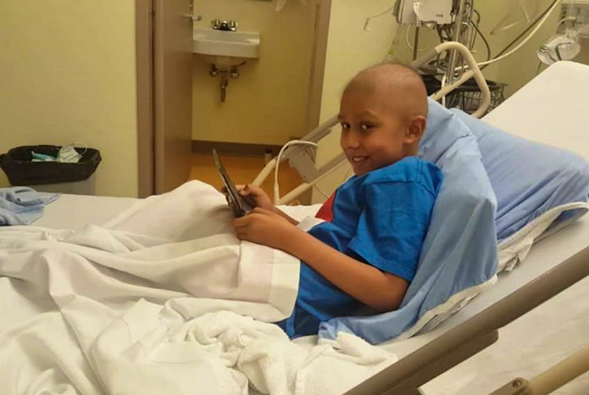 Eli Tepas Barba, 10, understands the need for blood all too well. Without blood products, he wouldn’t have the strength to walk or play video games. Eli, from Vancouver, was diagnosed with hypodiploid acute lymphoblastic leukemia last year, and is in remission, but still receives regular treatment.