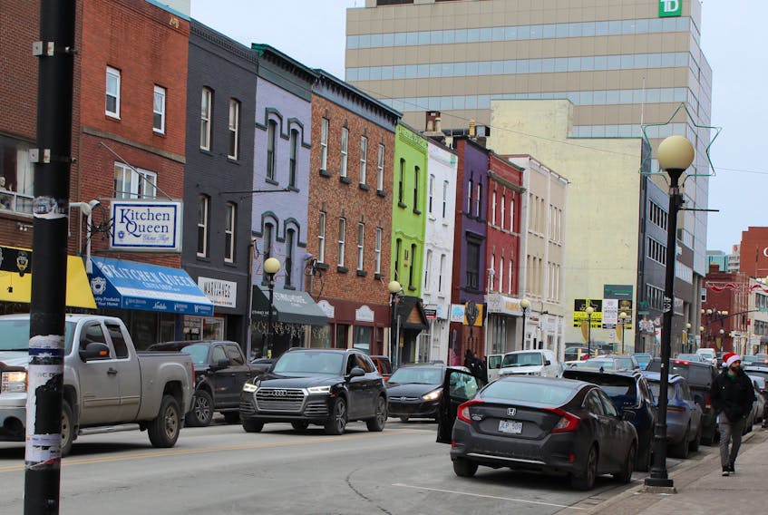 Downtown shopping is still popular among some residents in St. John’s, but some businesses have found less foot traffic and fewer sales these past few years. — ROSIE MULLALEY/THE TELEGRAM