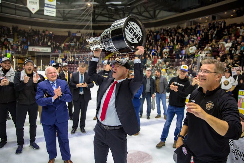 Darryl Williams spent 10 years playing professional hockey, eight more as a coach at the minor pro and major junior levels, and another 10 as an NHL assistant coach, but the ECHL crown won by the Newfoundland Growlers this week gave Williams his first opportunity to raise a championship trophy in triumph.