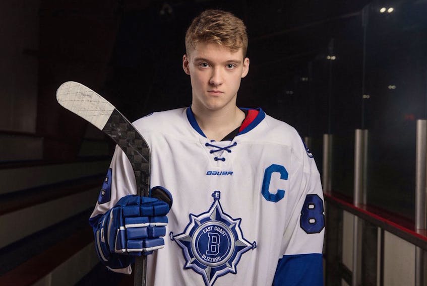 Ethan Stuckless, who was the second-leading scorer in the Newfoundland and Labrador Major Midget Hockey League last season, was taken in the first round, third overall, by the St. Stephen Aces in the Maritime Hockey League’s 2018 draft.