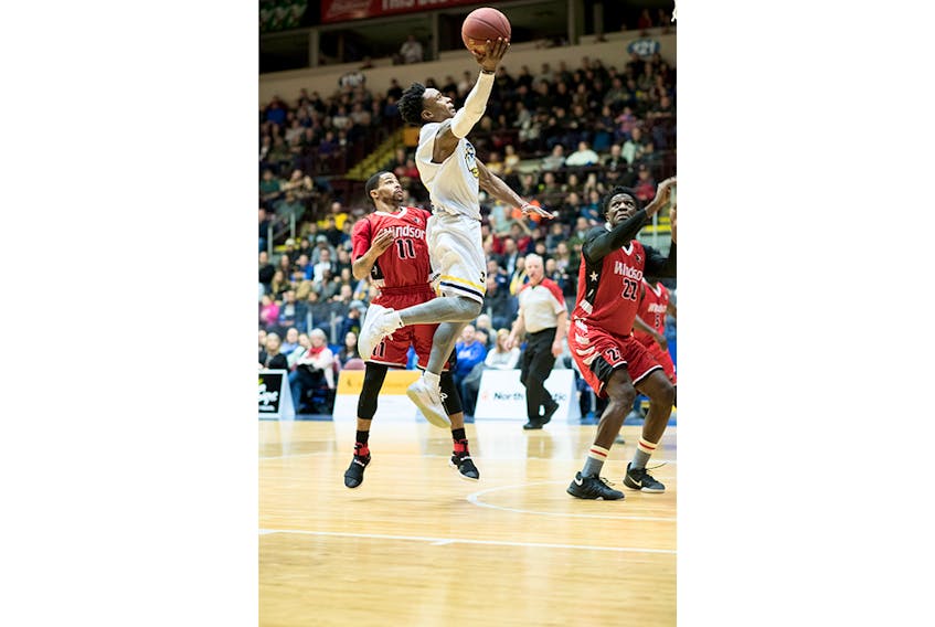 The St. John’s Edge signed former Windsor Express star Maurice Jones (11) to a one-year contract. Jones is a former NBL Canada rookie of the year, and averaged almost 18 points per game last season.