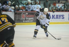 Brett Budgell seems to be taking a positive approach after the Paradise native and Charlottetown Islanders forward was passed over in the 2019 NHL Entry Draft. — SaltWire file photo/Jason Malloy