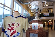 The Beaumont Hamel Centennial Cup was donated by the Holy Spirit Falcons and first competed for in 2016.