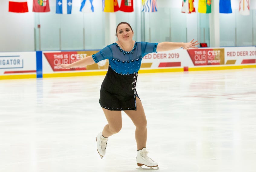 Canada Games photo/Corina Cowie - Melanie Taylor of C.B.S. won a gold medal for Newfoundland and Labrador Tuesday night at the 2019 Canada Winter Games.