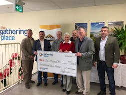 Trades NL recently announced a four-year, $120,000 contribution on behalf of its members to support the Gathering Place.