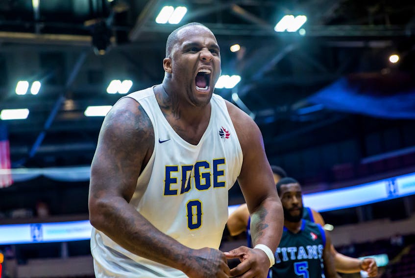 St. John’s Edge leading scorer Glen Davis is hoping his team can roar to victory this weekend at Mile One Centre. —  St. John’s Edge photo/Jeff Parsons