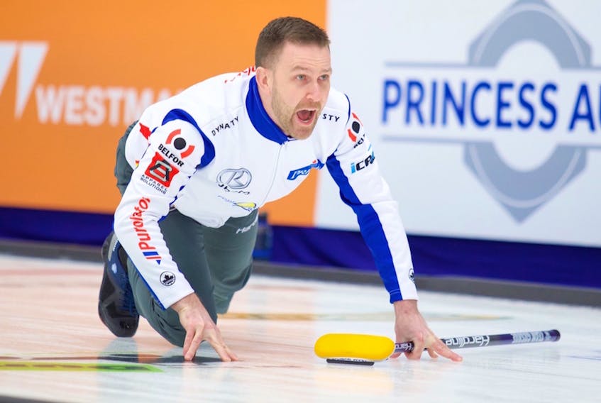 Brad Gushue had to work overtime in his first two games at the Canadian Open, the Grand Slam of Curling event being held in North Battleford, Sask., this week, going to an extra end in a Tuesday night loss to Glenn Howard and in a Wednesday afternoon win over Jason Gunnlaugson.