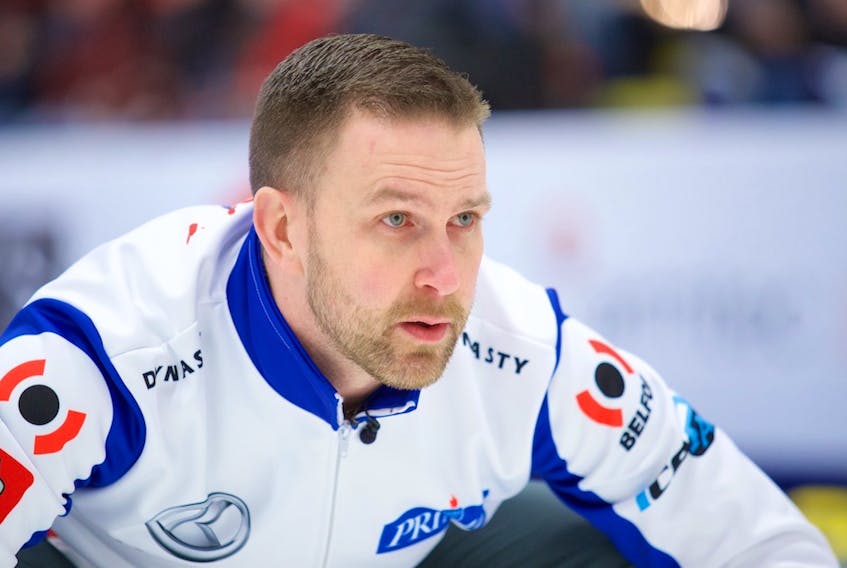 Anil Mungal/WCT — Brad Gushue and his team came up a bit short again of reaching the final at the Players Championship which finished up over the weekend in Toronto.