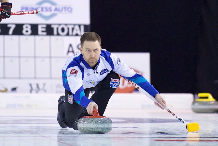 Brad Gushue and his teammates came close to claiming their third Grand Slam curling title of the season, but the reigning Brier and world men’s curling champions lost to Mike McEwen in the final of the Elite 10 Sunday in Winnipeg.