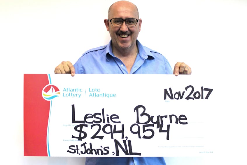 Bell Island native Leslie Byrne moved back home to Newfoundland and Labrador and won a sizable lottery prize.