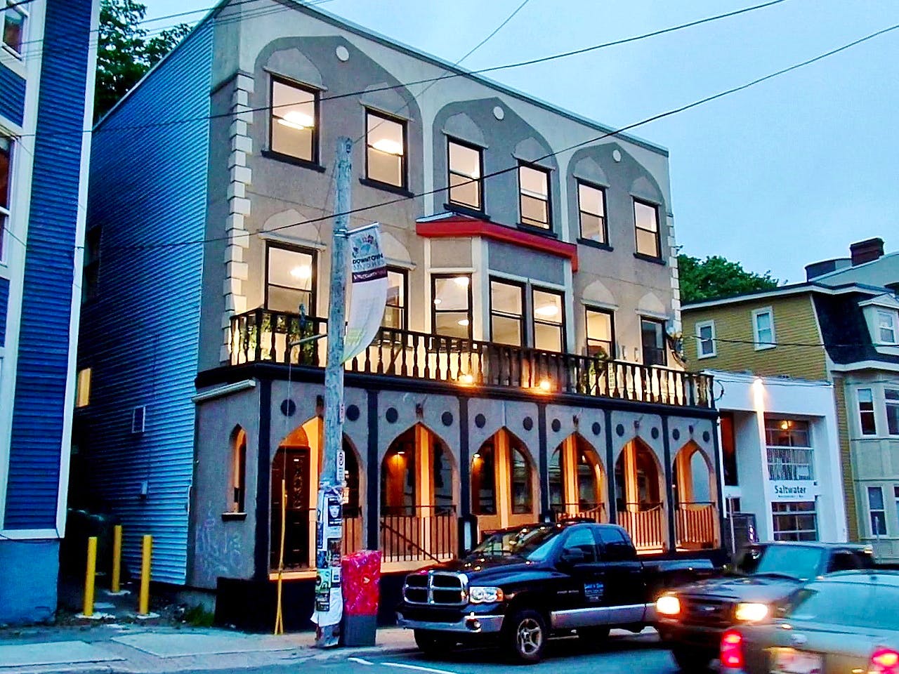 Colorful Duckworth Street, St. John's, Newfoundland Canada-koking