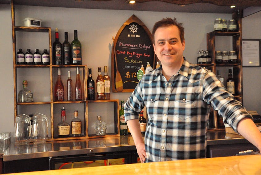 Paul Alexander and his fiancée, Cindy Hann, recently launched The Angry Urchin Kitchen and Bar in Portugal Cove-St. Philip’s, just up the road from the Bell Island ferry dock. The upscale dining establishment offers a food and beverage menu that consists almost entirely of locally sourced ingredients.