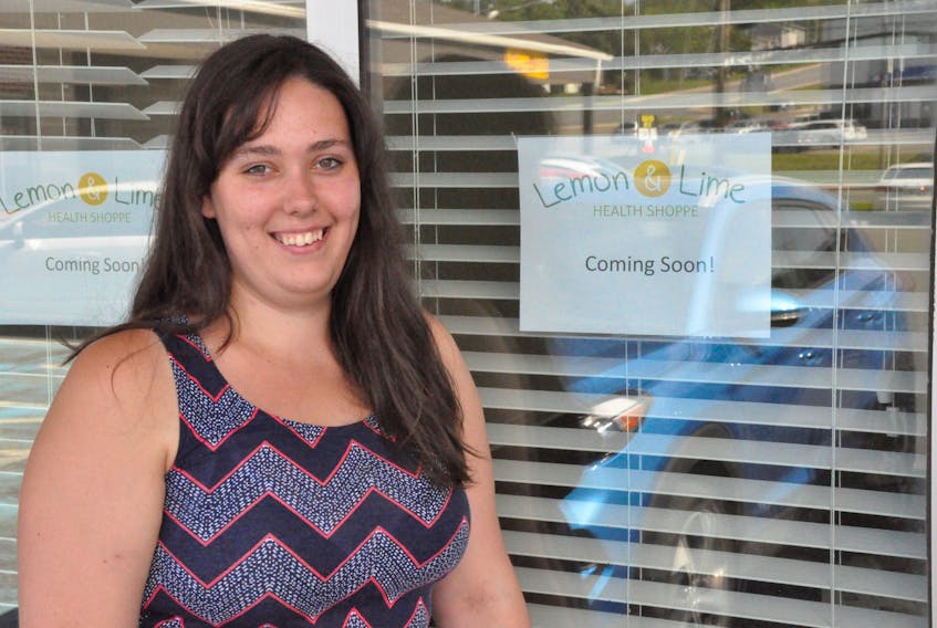 Holistic nutritionist Leah Tracey will open Lemon and Lime Health Shoppe, a new natural health and wellness store, in Waterford Valley Mall on Topsail Road at month’s end. The strip mall used to be home to a similar shop, where Tracey worked for five years, and when it closed earlier this year she recognized an opportunity to capitalize on an existing customer base.