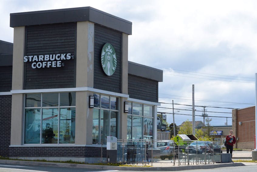 The Starbucks Coffee outlet on Stavanger Drive in St. John’s closed at 3 p.m. Monday to train its staff on race, bias and inclusion.