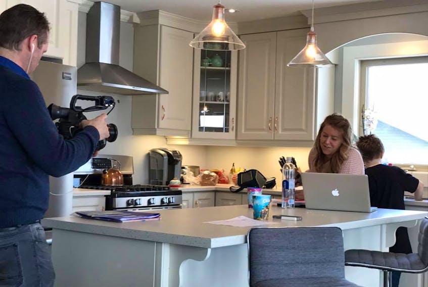 Cameras catch St. John’s realtor Tiffany Butt hard at work for an episode of “Open House NL,” a reality TV show by Donny Love and Roger Maunder following the life and work of three real estate agents. The second season of the show will debut on NTV Sunday at 4:30 p.m.