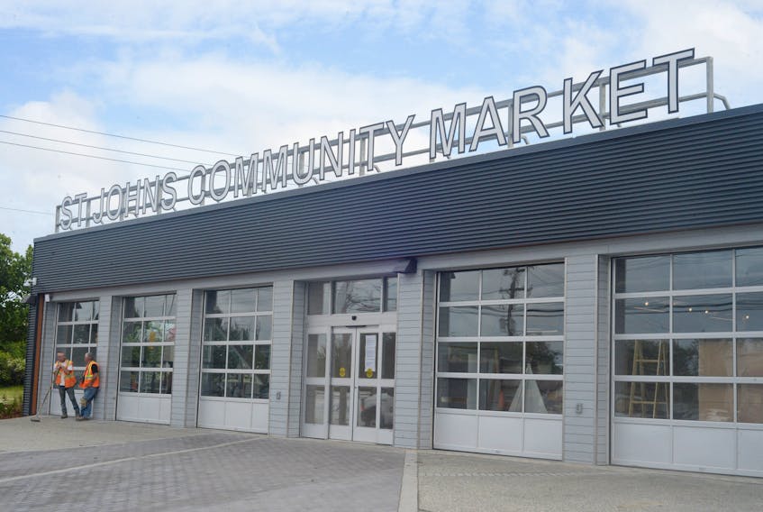The new St. John’s Farmers’ Market will open its new community market Saturday on Freshwater Road. The 14,000-square-foot facility — which includes a commercial kitchen, community room, café, dining area, outdoor plaza and increased market space — will be open two days per week: Saturdays from 9 a.m. to 4 p.m. and Wednesdays from 2-8 p.m.