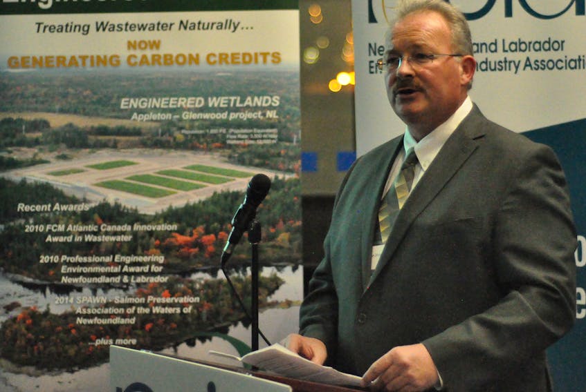 Sharp Management president Glenn Sharp speaks about the 55,071 carbon credits generated from the wastewater treatment facilities in the towns of Appleton-Glenwood and Stephenville, all of which are now available to purchase.