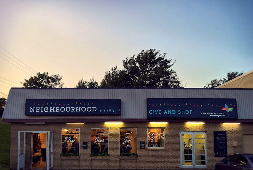 Neighborhood, a new social enterprise from Choice for Youth, is a second-hand clothing retail store just off Torbay Road. The store offers blanket pricing on all merchandise, so a T-shirt from Eddie Bauer costs the same as a T-shirt from Wal-Mart.
