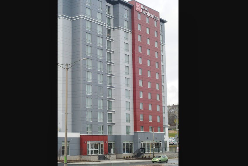 The newly constructed Hilton Garden Inn, located on the corner of Springdale Street and New Gower Street in downtown St. John’s, opened earlier this month.