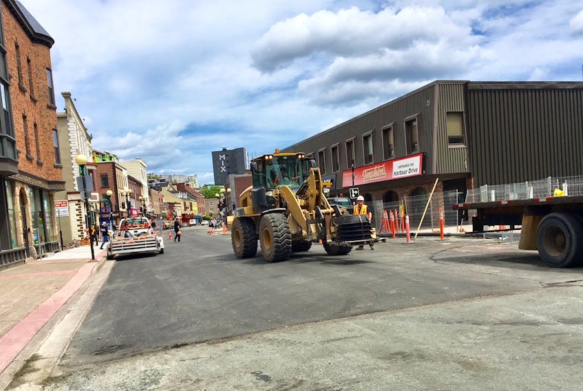 Phase 1 work on infrastructure upgrades for Water Street in downtown St. John’s is almost over, and local businesses say that’s good news.
