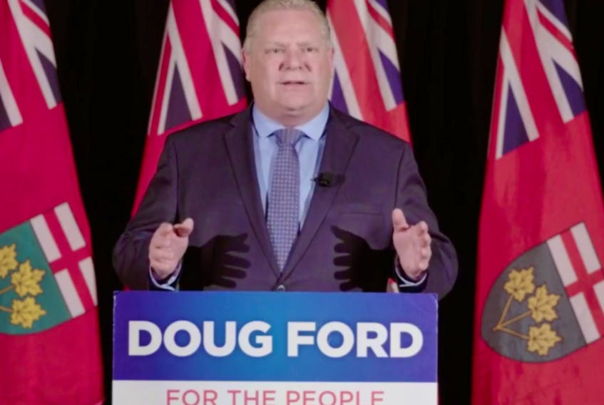 Ontario PC Leader Doug Ford