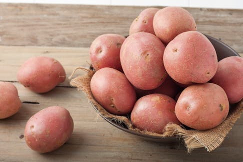 Red potatoes are the start of two of today’s featured recipes.