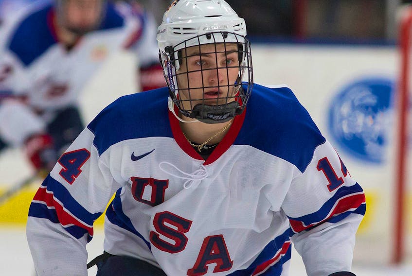 Michigan-born Josh Norris, the son of St. John’s native and former NHLer Dwayne Norris, has represented the United States in the world Under-18 championship and two World Junior Championships.