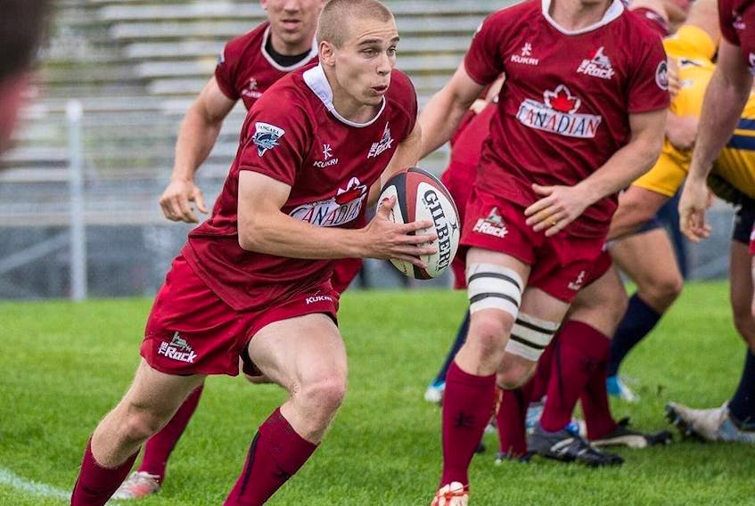 Tony Pomroy of C.B.S. has travelled to Chile and Argentina with the national team development squad, and won a silver medal at the World Trophy Competition in Portugal with the Canadian Under-20 team. Now he’s off to Italy for the World University Games rugby 7s event.
