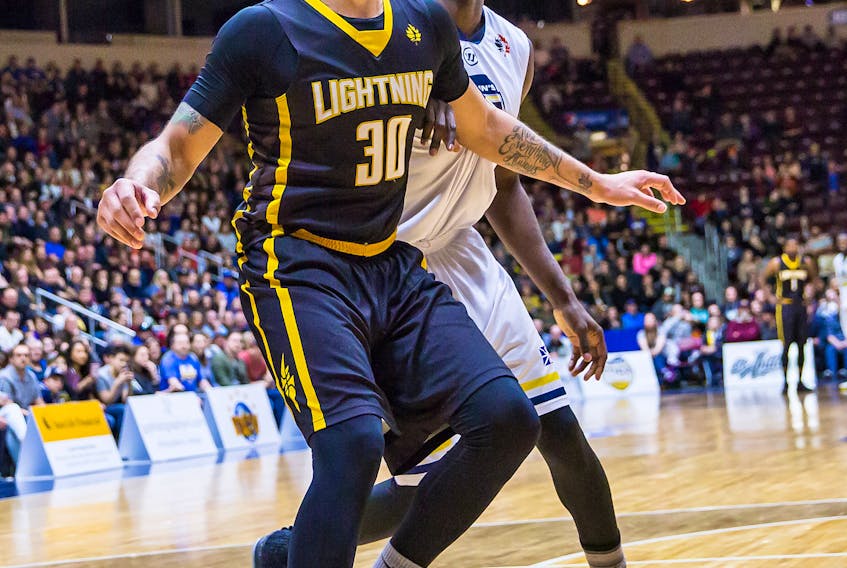 St. John’s Edge photo/Jeff Parsons — With his repeated antics this week during the three NBL Canada playoff games at Mile One Centre, Robin Short says London Lightning star Royce White was something out of amateur hour.