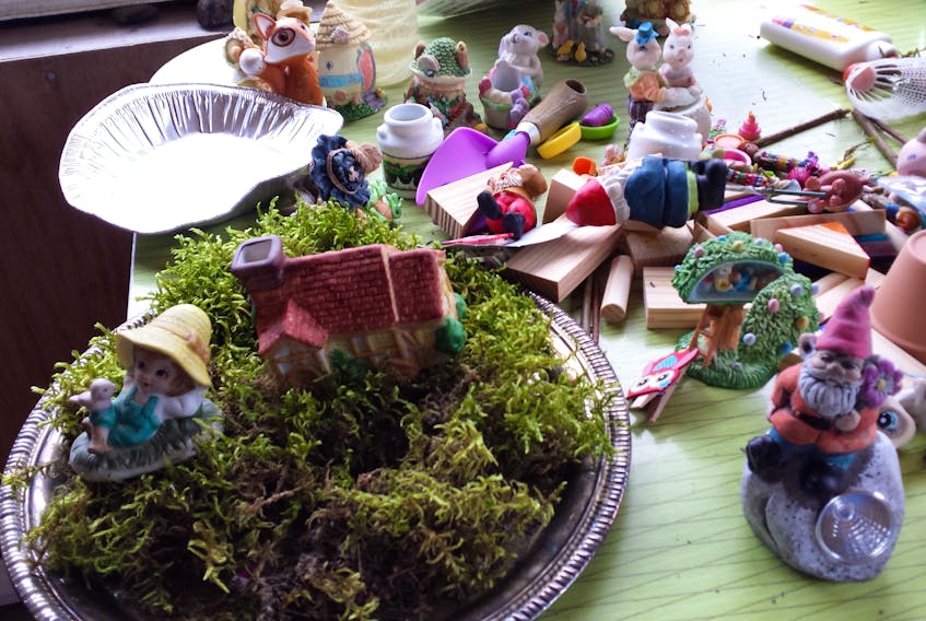 Creating fairy gardens is sort of like playing house and growing things at the same time.