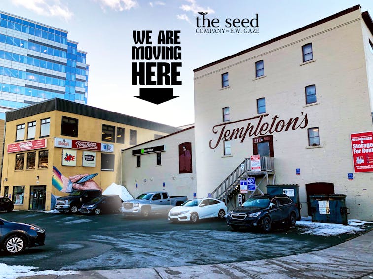 The Seed Company by E.W. Gaze has announced its intentions to move into a portion of the former Templeton's building on Harbour Drive this spring.