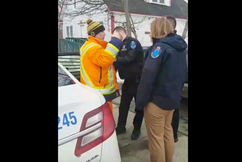 Mike Williams was picked up by Royal Newfoundland Constabulary officers outside Her Majesty's Penitentiary in St. John's on Wednesday morning.