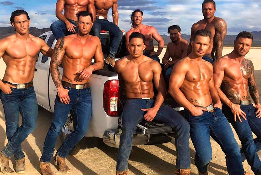 The Australian male dance group Thunder From Down Under will perform at the St. John's Convention Centre next spring.