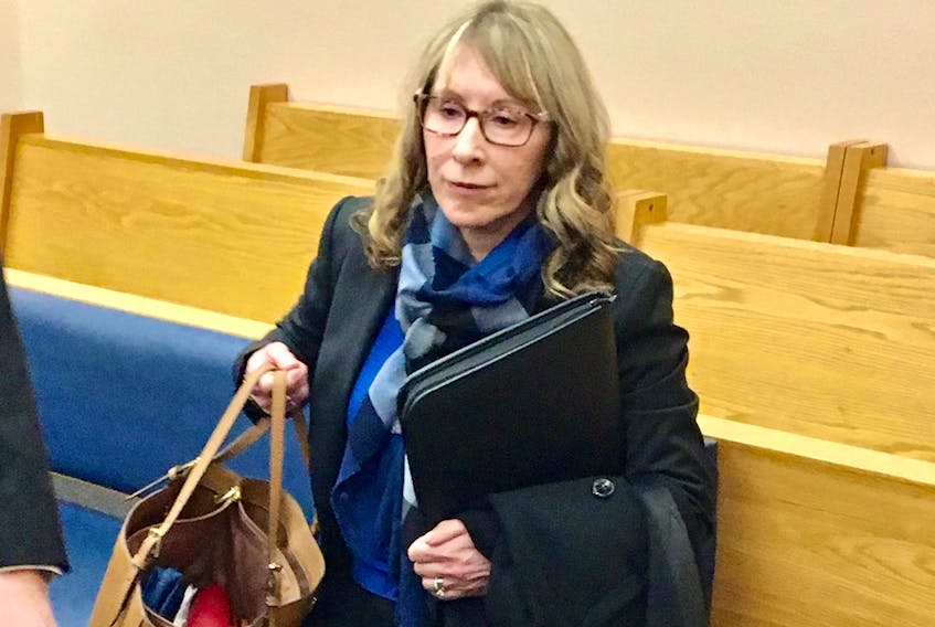 Psychologist Dr. Marina Hewlett testified today at the trial of RNC Const. Joe Smyth at provincial court in St. John’s.